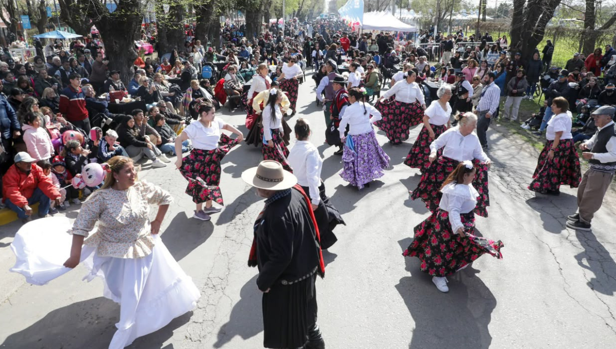La comunidad de Villa Rosa se volcó a las Fiestas Patronales. 