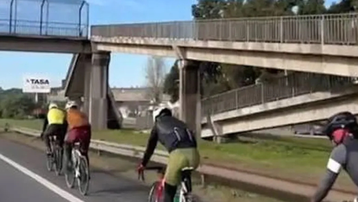 La presencia de ciclistas en Panamericana se intensifica los fines de semana. 