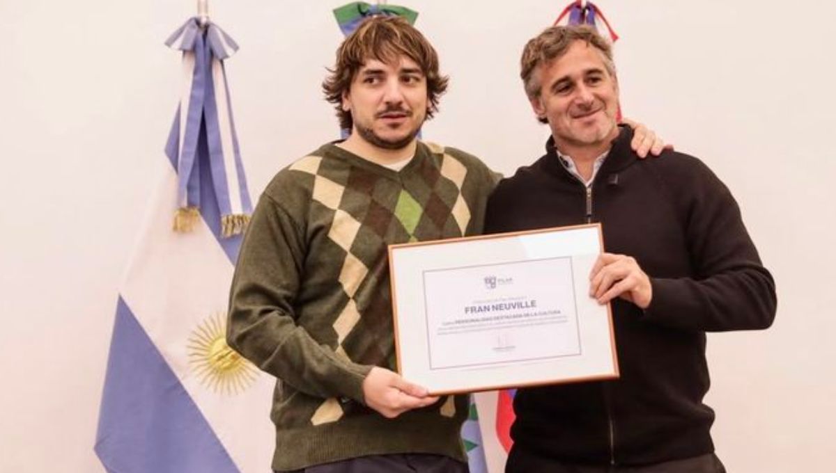 El artista Fran Neuville, personalidad destacada de la cultura